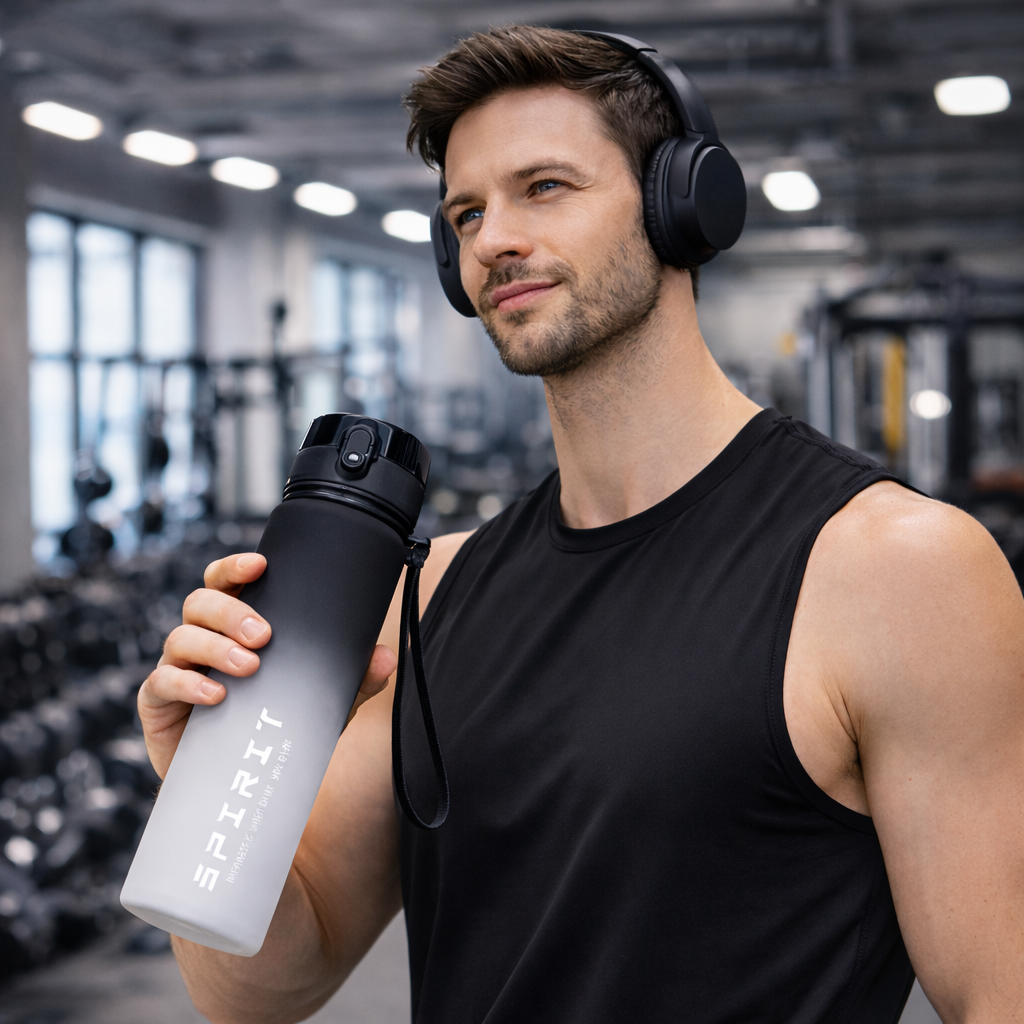 Gourde Grande Capacité Anti-Fuite 500ml AeroFit