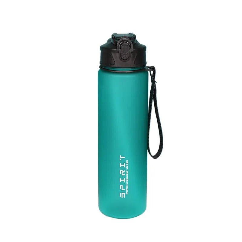 750Ml Water Bottle with Straw Time Marker Large Capacity Motivational Plastic Leakproof Water Jug for Gym Travel Outdoor Sports